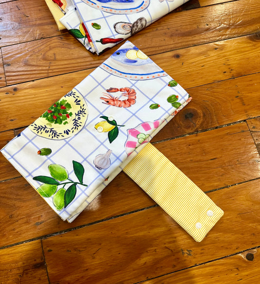 Mediterranean Nappy Clutch