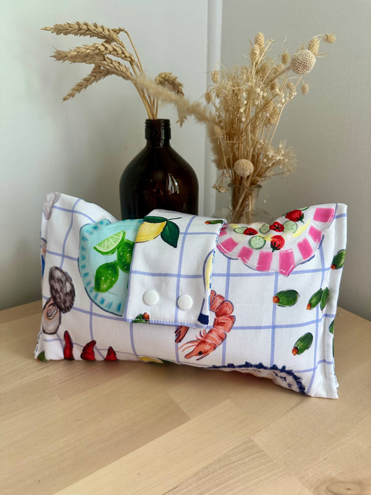 Mediterranean Mix Nappy Clutch