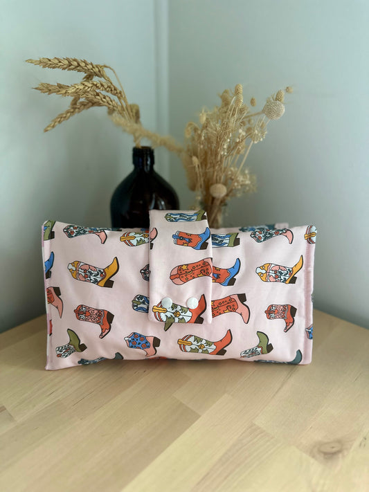 Never Enough Boots Nappy Clutch