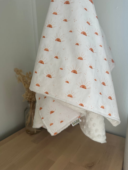 Mini Suns Minky Blanket
