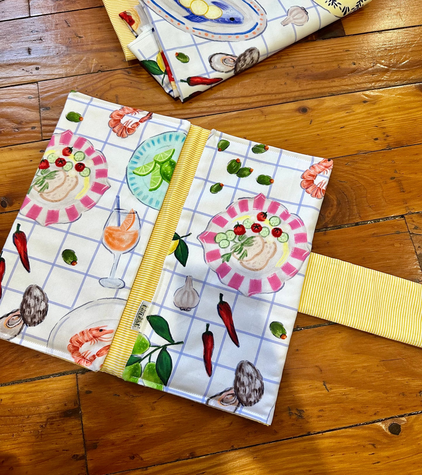 Mediterranean Nappy Clutch