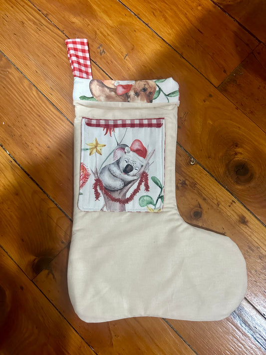 Aussie Koala Christmas Stocking