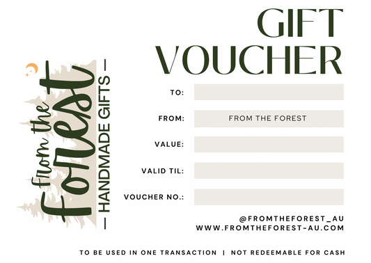Gift Voucher 🍃✨