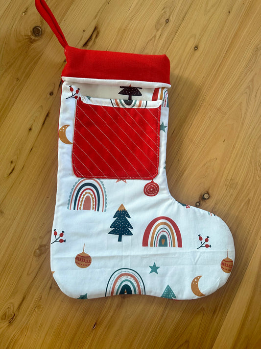 Christmas Cottage Stocking