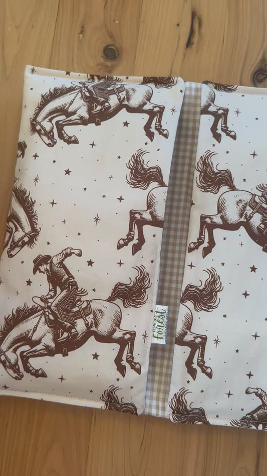 Long Live Cowboys Nappy Clutch